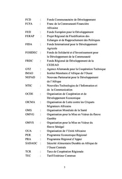 Histoire de l'intégration régionale en Afrique de l'Ouest