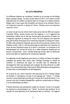 Histoire de l'intégration régionale en Afrique de l'Ouest