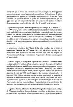 Histoire de l'intégration régionale en Afrique de l'Ouest
