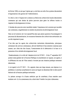Droit béninois de la fonction publique territoriale