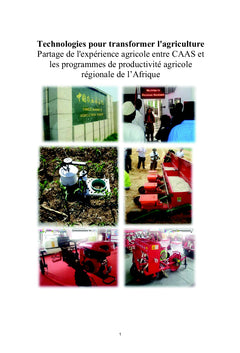 Technologies pour transformer l'agriculture