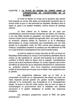 Droit International de l'Environnement et Contentieux du Bassin du Congo