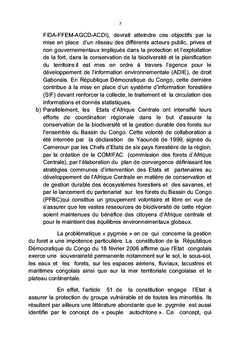 Droit International de l'Environnement et Contentieux du Bassin du Congo