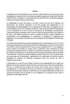 Analyse d'implémentation d'une intervention communautaire