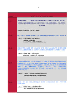 La Communication et la Documentation
