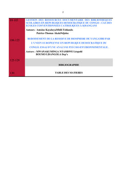 La Communication et la Documentation