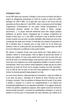 DEVELOPPEMENT INTERNATIONAL D'UNE ASSOCIATION, GROUPE ANJ