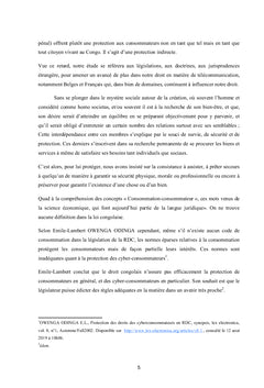 Protection du consommateur et réseaux de télécom