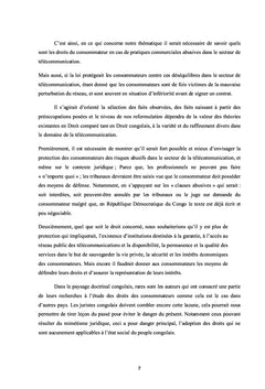 Protection du consommateur et réseaux de télécom