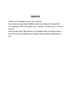 Sécurité et Défense dans l'espace CEDEAO