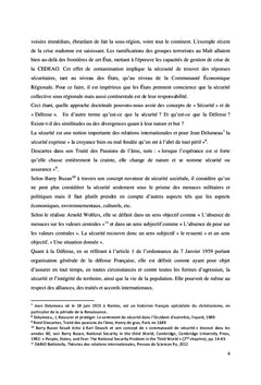 Sécurité et Défense dans l'espace CEDEAO