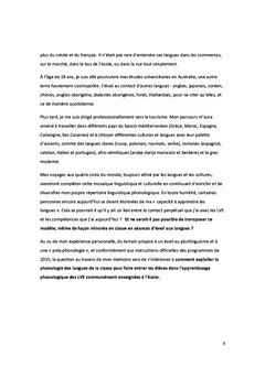 Éveil aux langues étrangères en maternelle: apprentissage phonologique