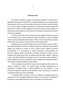 Gestion optimale des déchets biomédicaux