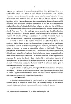 Gestion optimale des déchets biomédicaux