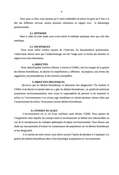 Gestion optimale des déchets biomédicaux