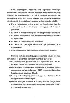 Thrombopénies et grossesse