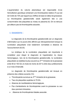 Thrombopénies et grossesse