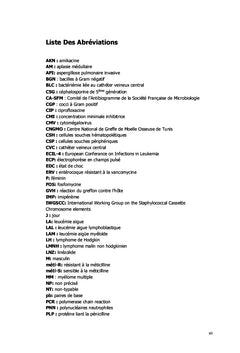 Bactériémies à staphylocoques à coagulase-négative