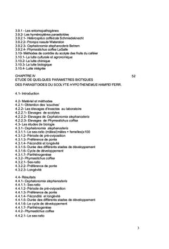 Gestion agroécologique d'une caféière contre le scolyte des fruits (Hypothenemus hampei Ferr.)