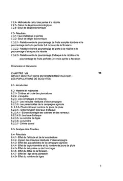 Gestion agroécologique d'une caféière contre le scolyte des fruits (Hypothenemus hampei Ferr.)