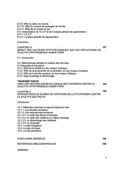 Gestion agroécologique d'une caféière contre le scolyte des fruits (Hypothenemus hampei Ferr.)