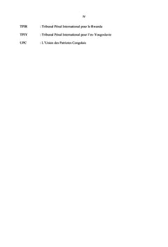 La réparation allouée aux victimes par la Cour Pénale Internationale