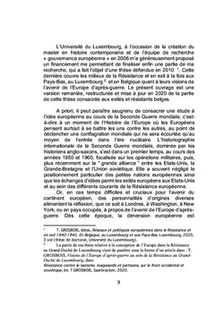 Les Belges face à l'avenir de l'Europe 1939-1945