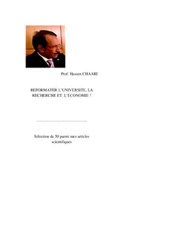 Reformater l'industrie, la recherche et l'université