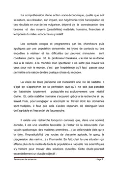 Les techniques pour rédiger les données de recherches scientifiques