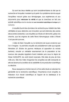 Les techniques pour rédiger les données de recherches scientifiques
