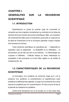 Les techniques pour rédiger les données de recherches scientifiques