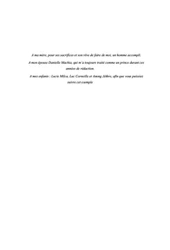 Privation Multidimensionnelle et Bien-être non Monétaire au Cameroun: