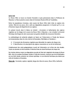 Inventaire et Herborisation