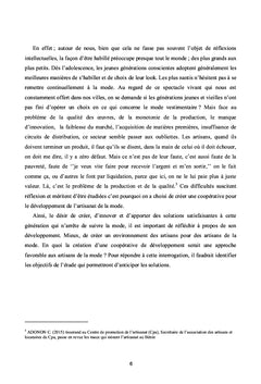 Création d'une coopérative artisanale au Bénin