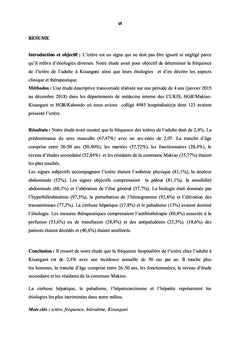 Ictère de l'adulte