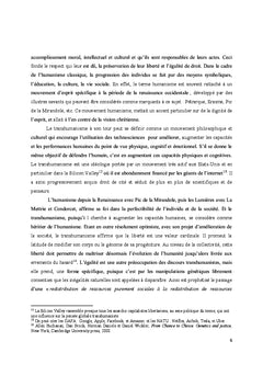 L'humanisme technoscientifique