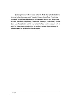 L'évolution de l'activité du tissage