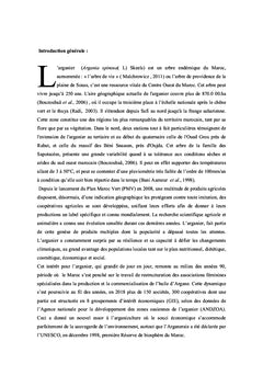 L'Huile d'Argane un Patrimoine Marocain