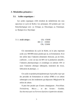 Biomolécules microbiennes