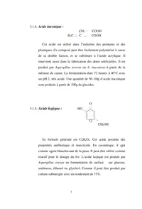 Biomolécules microbiennes