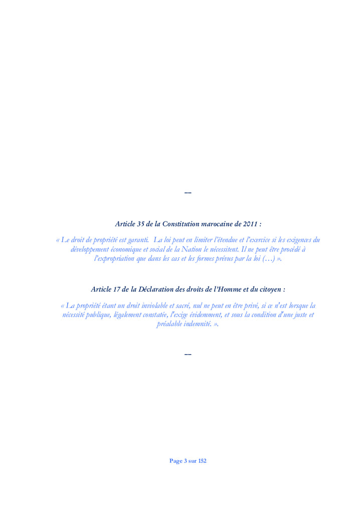 Droit de l'expropriation pour cause d'utilité publique