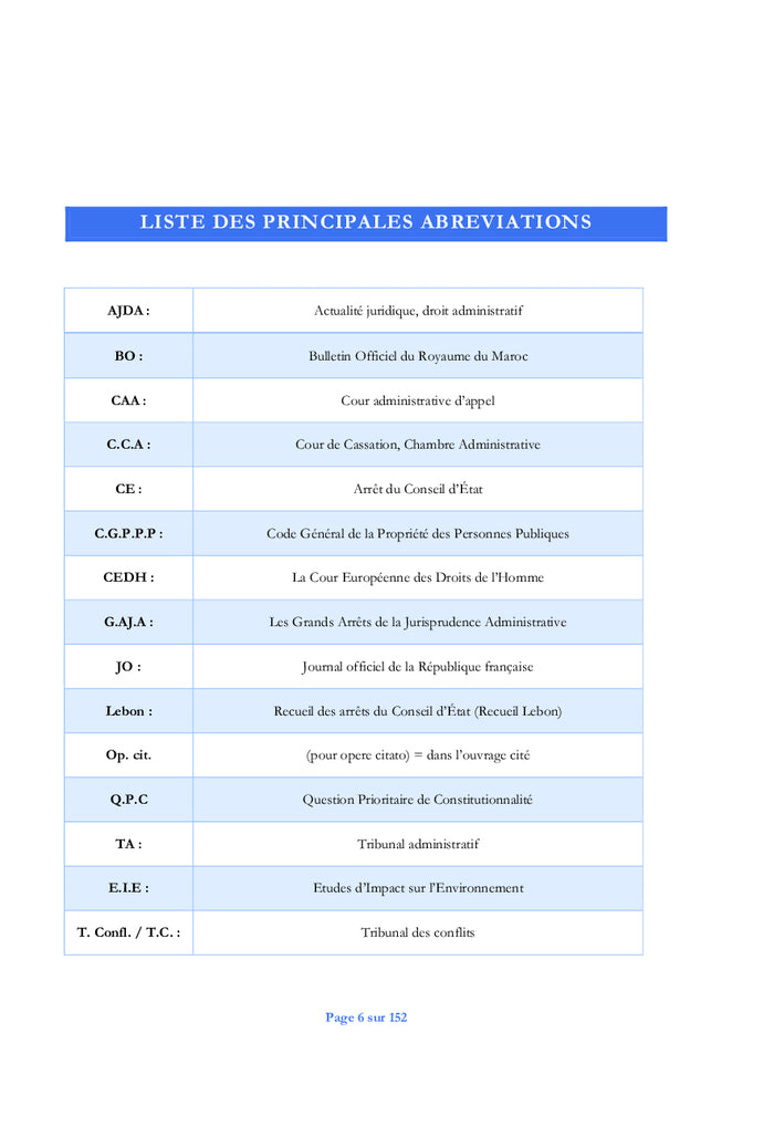 Droit de l'expropriation pour cause d'utilité publique