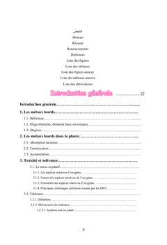 Evaluation de l'effet de l'oxyde de zinc (ZnO)