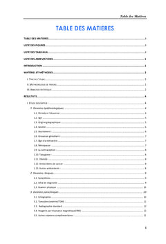 Etude clinicopathologique des cystadénocarcinomes mucineux de l'ovaire