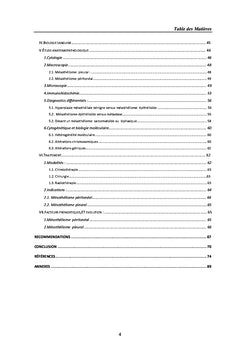 Les mésothéliomes malins