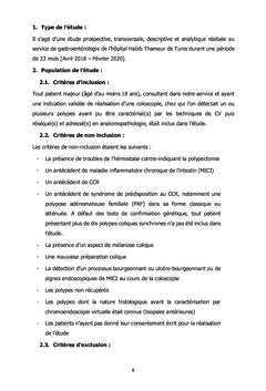 La Chromoendoscopie virtuelle et caractérisation des polypes