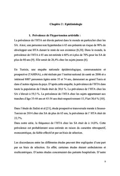 Hypertension artérielle du sujet âgé