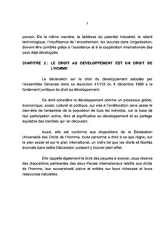 La Doctrine Arabo-africaine du Droit International du Développement