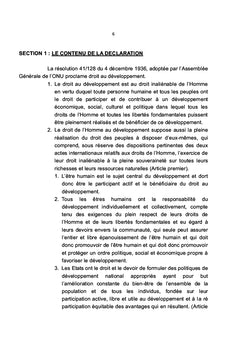 La Doctrine Arabo-africaine du Droit International du Développement