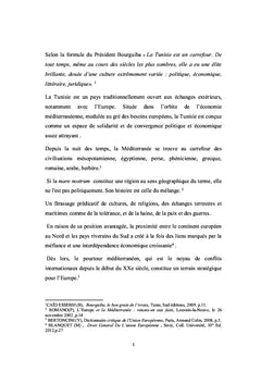 L'appui de l'Union européenne à la transition démocratique en Tunisie